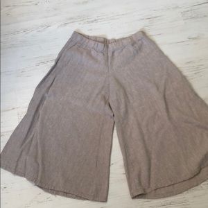 Linen culottes